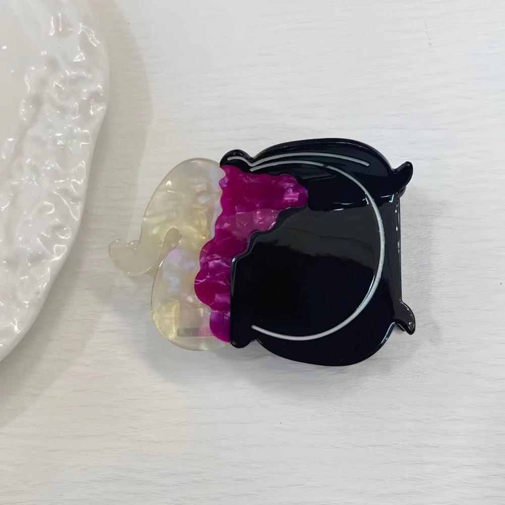 Ghost Halloween Shark Clip Funny Acetic Acid Hair Claw Personalized Pumpkin Shark Clip Party