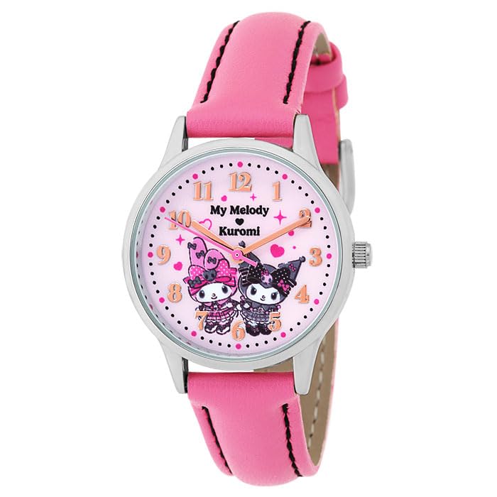 

Часы Sanrio Kuromi к 20-летию Розовые J-Axis CR2C0006-MK Женские розовый
