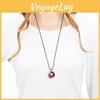 Adorable Anime-inspired Tanjiro Nezuko Pendant Necklace With Comfortable Wax Cord