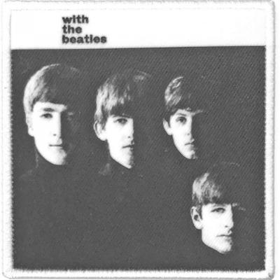 Mit dem Beatles-Aufnäher zum Aufbügeln