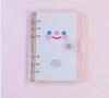 Wangdins Korean Heart-Inspired Transparent Planner Set