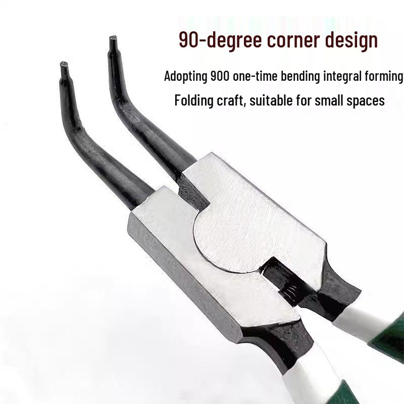 Snap Ring Pliers Set: 5", 7", 9", 13" Internal & External Circlip Retaining Ring Tools