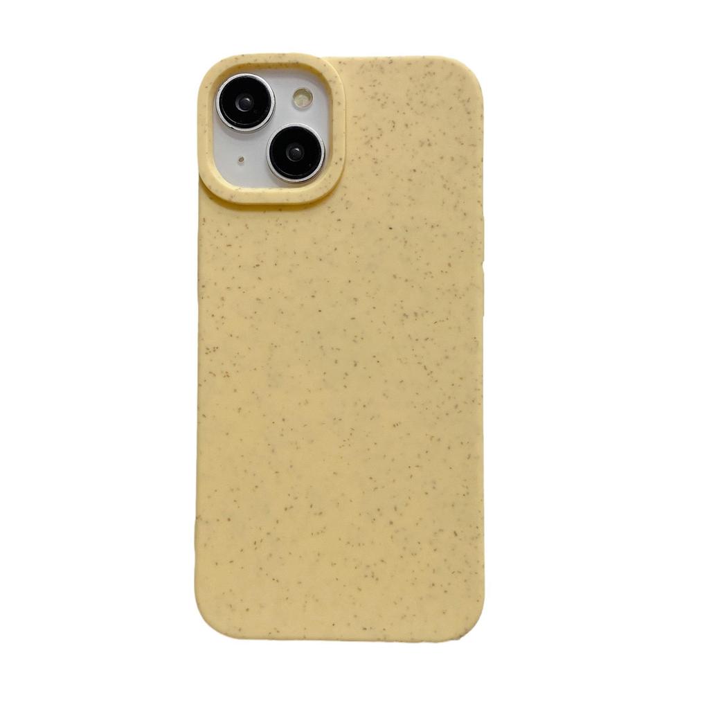 A Simple 14 Protective Case for Iphone16promax and A Wheat Straw Matte Phone Case for Apple 15plus