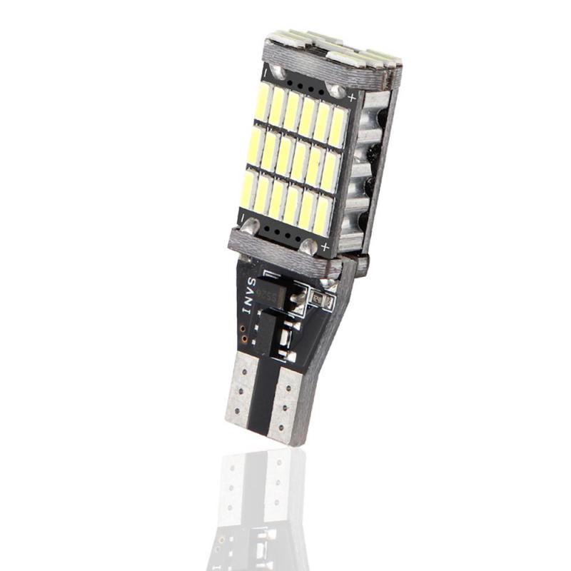 

1~4 шт. 2x Canbus T15 W16W светодиодные лампы заднего хода 4014SMD автомобильные светодиодные задние фонари для 5 серии E60 E61 F10 F11 F07 Mini