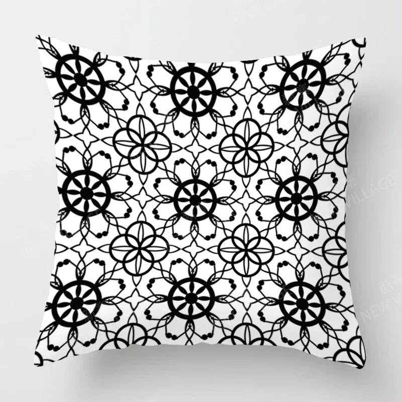 

Осенний Домашний Декор Осенний Декор Гостиной Наволочка для Декоративной Подушки Диван Бохо Наволочка Мандала 66x66cm