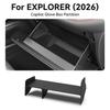 Fits 26 Models: Explorer Glove Box Divider - Passenger Side Storage Compartment Organizer for Interior Enhancement.