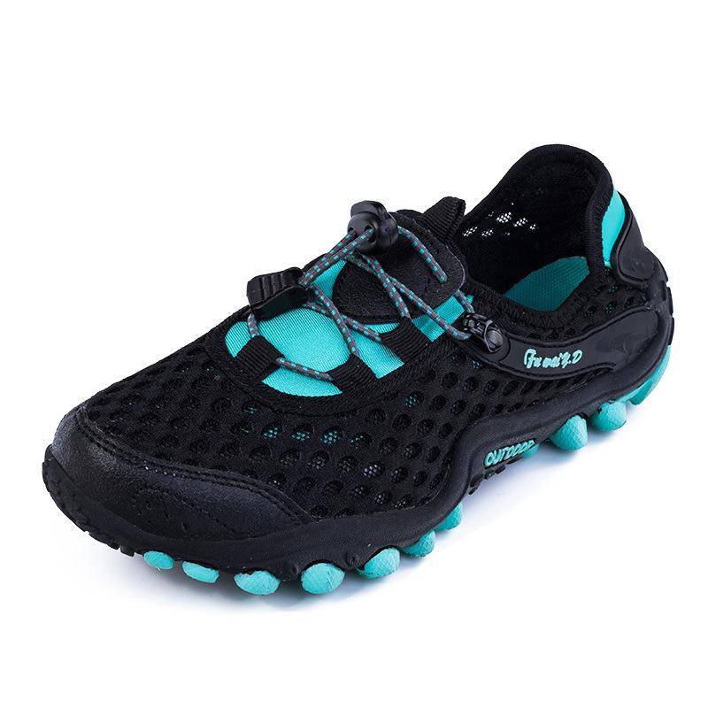 

Летняя дышащая сетка, уличная обувь, обувь для хайкинга, мужская легкая обувь на одной педали, для рыбалки, хайкинга, пляжа, для ходьбы по воде, женская 41