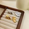 European and American trendy earrings, women's wing earrings, minimalist geometric ear accessories