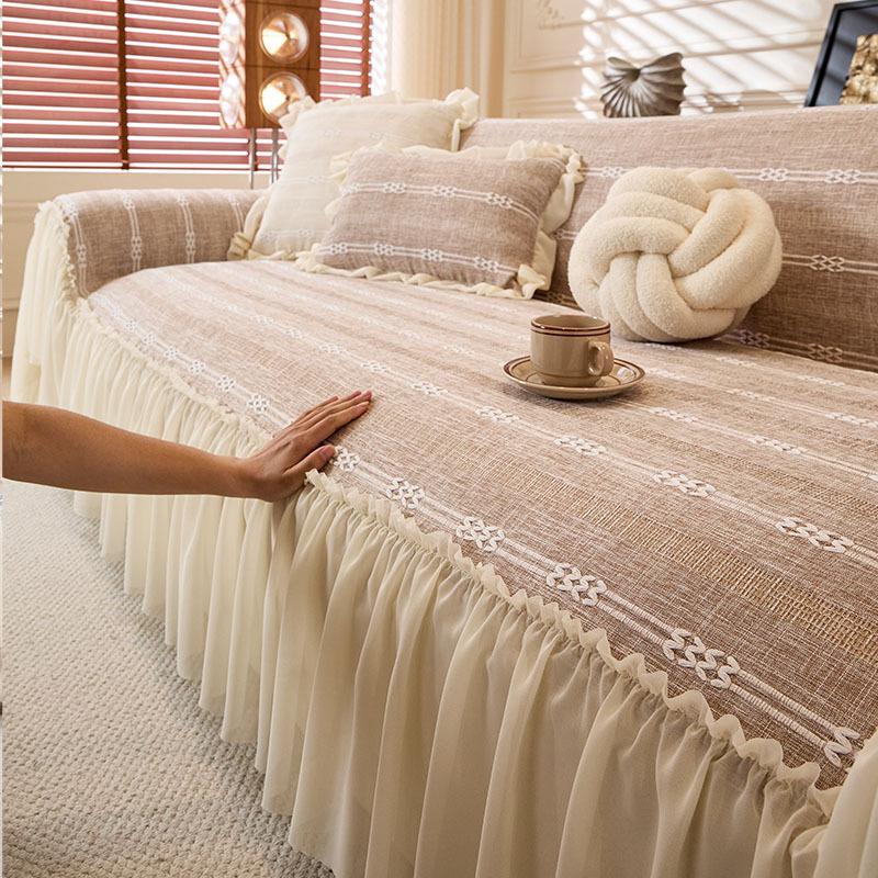 

Полотенце для дивана Rustic Skirt, Чехол для дивана, Чехол от пыли, Подушка для дивана, Диван-кровать из цельного куска для гостиной, Большой чехол, Универсальный на все времена года width 180 * length 130cm