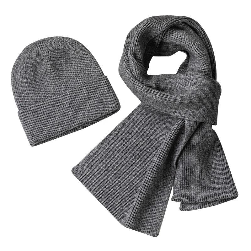 Aisiyalan Unisex Warm Hat and Scarf Set