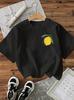 Loose Lemon 100% Polyester Y2k LIMON Cello T-Shirts Female Funny T Shirts Egirl Korean Fashion Graphic Tees Tops Women Clothing