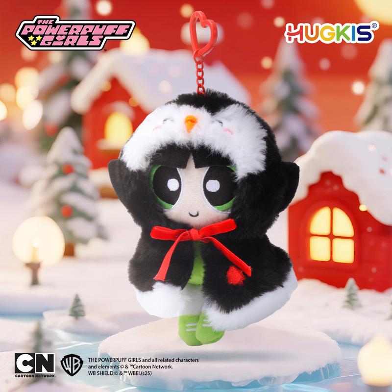 Anime Originale Le Superchicche Peluche Ciondolo Bambola Borsa Moda Ciondolo Fai da Te Mantello Staccabile Portachiavi Bambola Ragazza Peluche Giocattolo Regali