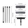 Extended Duster Long Handle Duster Window Squeegee Cobweb Remover Cleaning Tool For Outdoor Glass Furniture Home Roof Indoor