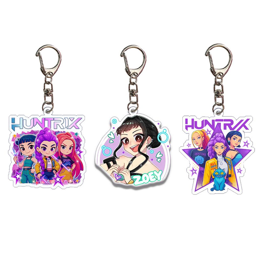 

Kpop Демон Девушки Хантрикс Саджа Мальчики Брелки для Аксессуаров Сумка Маркус Руми Зои Джину Рамен Рамён Брелок Ювелирные Изделия Подарок для Поклонников