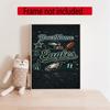 Philadelphia Eagles Personalized Name Diamond Paintings Mosaic Wall Round Diamond Art Painting Kits Embroidery Crystal Accessories Frameless