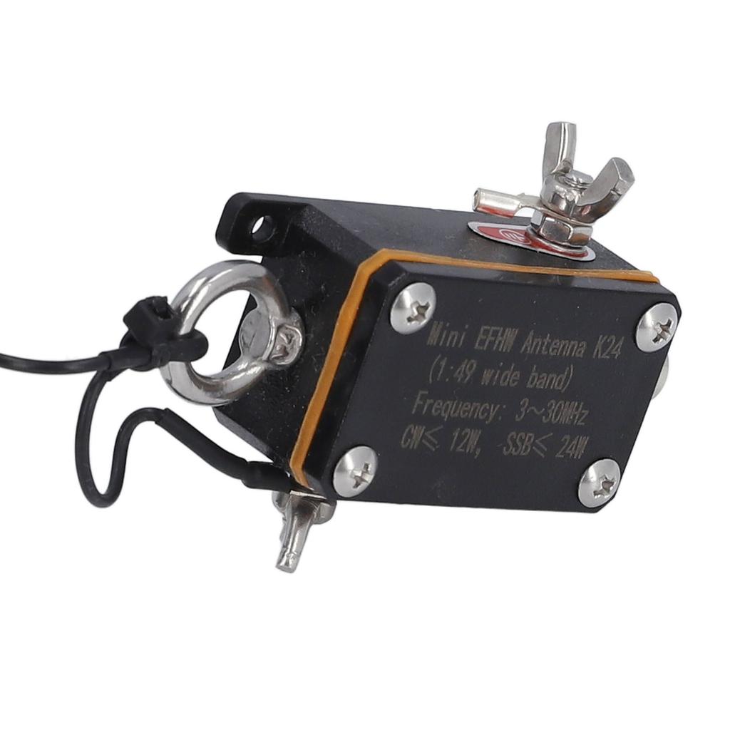 Shortwave Antenna 1:49 Balun 3‑30MHz Compact Standard Interface End Fed Half Wave Antenna
