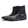 MORGEN SKY Diving Boots, 5mm, Neoprene, for Reef, Mountain Stream, and Fishing, YZ001 (Black, Size 12)