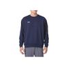 Under Armour Logo Round Neck Pullover Sports Long Sleeve Sweatshirt Unisex sweatshirt Navy-Blue 24600305-409