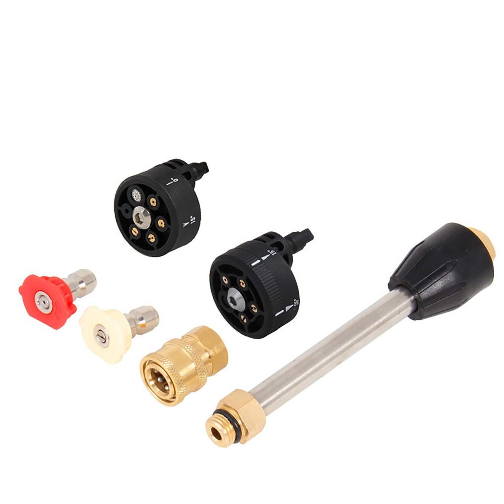 Six In One Nozzle Car Washing Machine, Wireless Portable Cleaning Machine, High-pressure Water Nozzle, Fan-shaped Multifunctional Accessories
