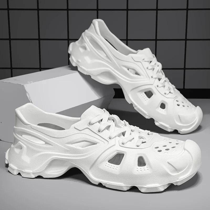 Living Room Slippers for Summer Men Male Shoes Sneakers Brand Slippers Luxury Comfortable Men's Sandal Men's Cloud Slipper House