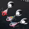 8g 10.5g 13g HWV02 Artificial Spintail VIB Lures Winter Sea Fishing Saltwater Bait Targeting Salmon and Pike Metal Material