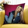 Music Singer Llola Indigo Various Sizes Square Pillow Case For Car Home Bedchamber Decor