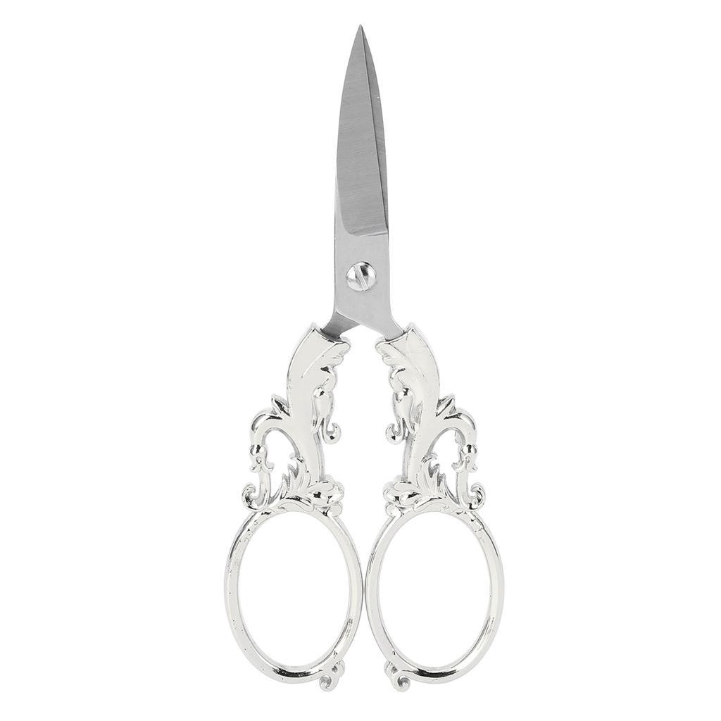 Embroidery Scissors Retro Stainless Steel Multifunctional Portable Scissors Shear Sewing Supplies