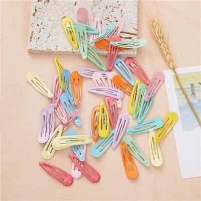 Candy Color Cute Baby & Kids Hair Clips: BB, Bangs, Side, Drop Oil Hairpins