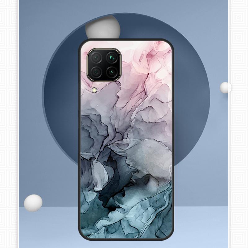 Beachy Pastel Abstract Painting For Huawei P30 P60 Pro P20 P40 Lite Nova 9 10 SE 12s 12i 11i 8i Y91 Y60 Y70 Y72 Y90 Y61 Case