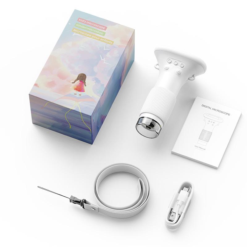 Kids' Digital Microscope - Unique Birthday/Holiday Gift for Young Science Enthusiasts