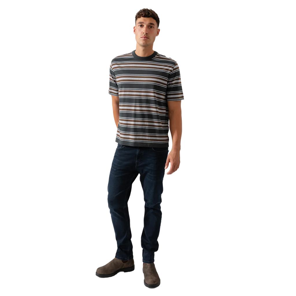 Paul Smith Mens Wide Stripe Crew Neck T-Shirt