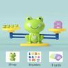 Children's Digital Frog Balance Toy for Early Math Learning and Kindergarten Education.