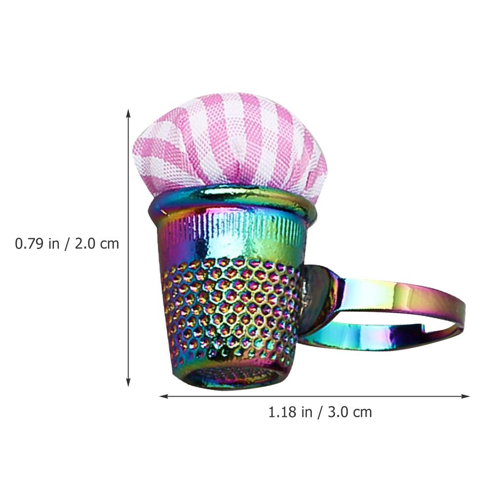 Милая пальцевая подушечка для иголок, многоразовая, для домашнего шитья, держатель для иголок, маленькая портативная подушечка для иголок для шитья, аксессуары для рукоделия