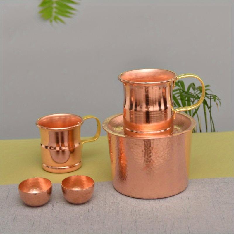 Copper Handmade Cups Tea Cups Beer Copper Cups Moscow Mule Mug Milk Mug Beverage Cup Drinkware Tableware Water Cup