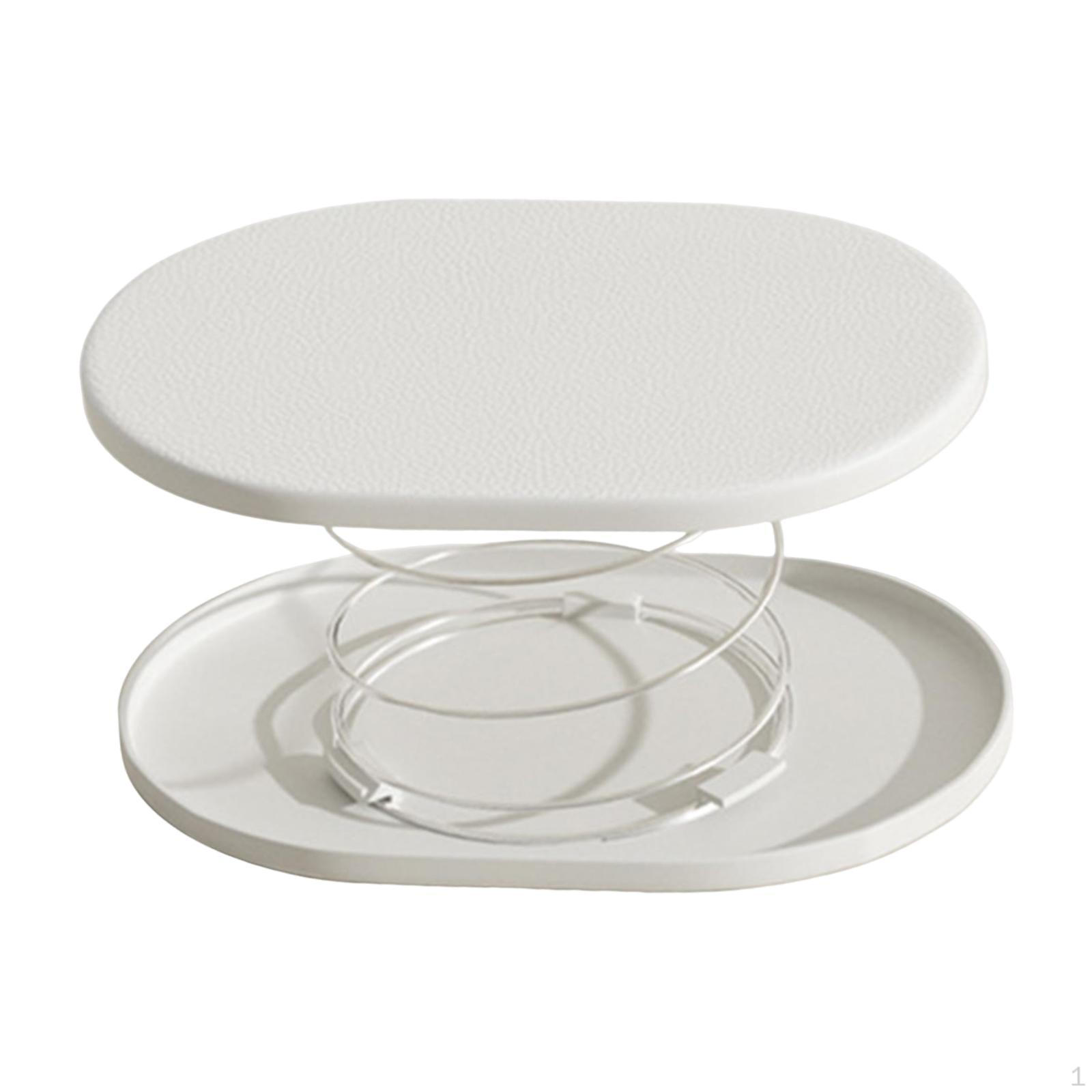 

Tissue Box Holder, Modern Automatic Lifting Stand, Space-saving for Kitchen, Home, Bathroom, Living белый