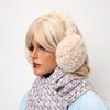 2024 Women's Winter Velvet Earmuffs: Thickened, Foldable Design for Warmth Outdoors