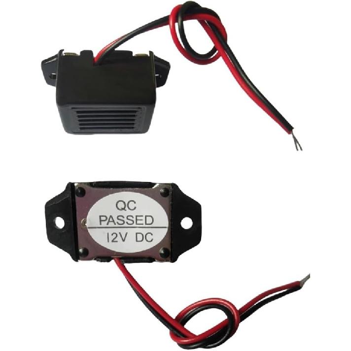 Мини-пищалки со проводами 12 В 400 Гц Код Морзе Механические Электронные Компоненты, Электронный зуммер 5 шт.