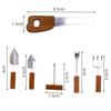 6Pcs/Set Dollhouse Miniature Simulation Farm Tools 1:12 Mini Doll House Gardening Multi Farming Tools Set Kids Cleaning Toys-Toy