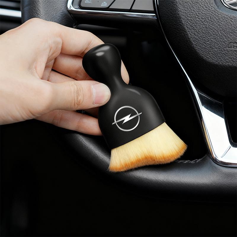 1pcsCar gap cleaning brush - Outfit dust removal brush For Opel Corsa Astra Insignia Vectra Zafira Meriva Mokka Grandland Vivaro