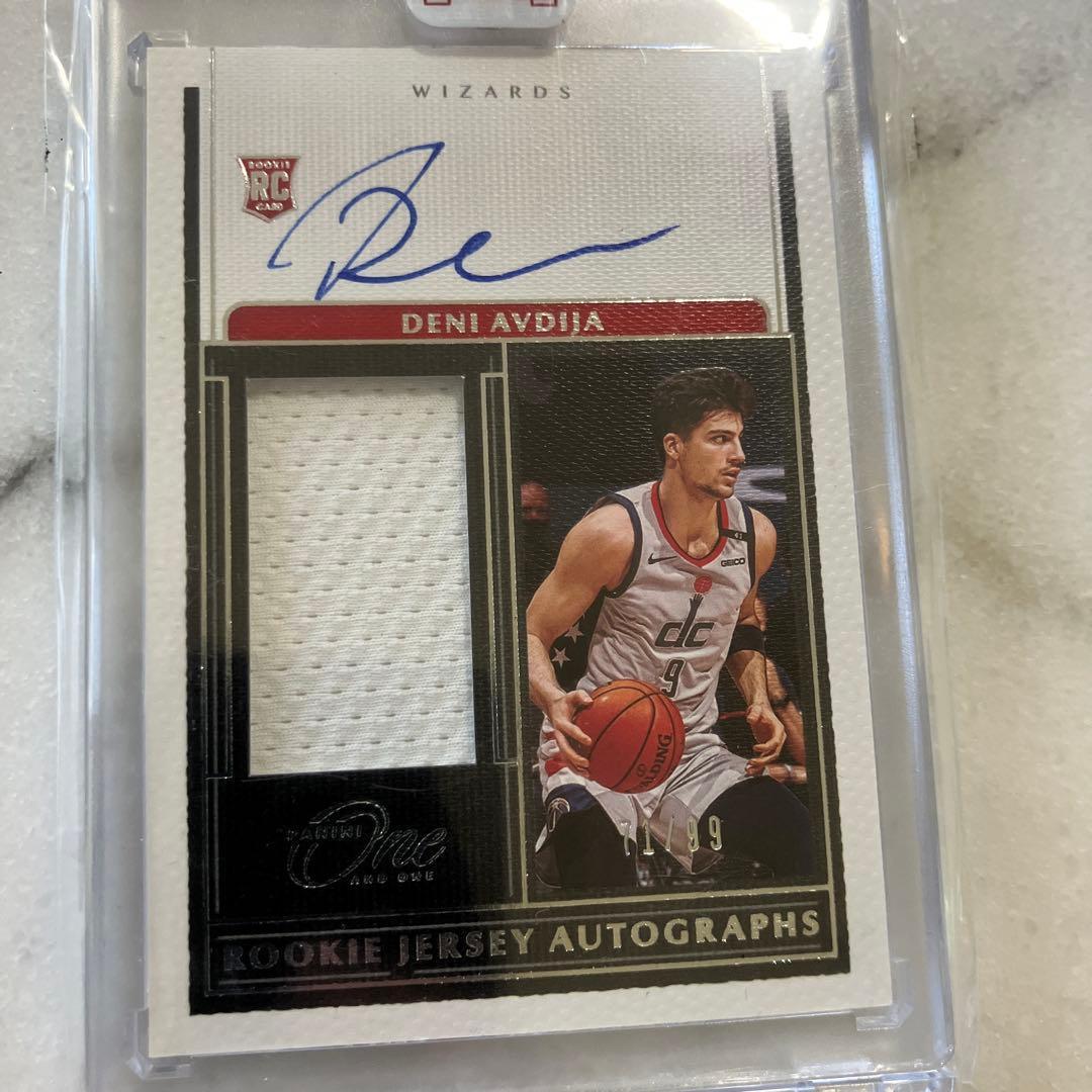Used Deni Avdija Panini One Rookie Auto