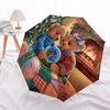 1pc Bears Automatic Open/Close Umbrella - Compact Travel Umbrella, Gift for Birthday, yy251208113