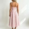 Backless Midi Dress for Women Elegant Sleeveless Sundresses for Women Casual Dresses for Women Vacation Outfits for Women Maxi Dresses for Women