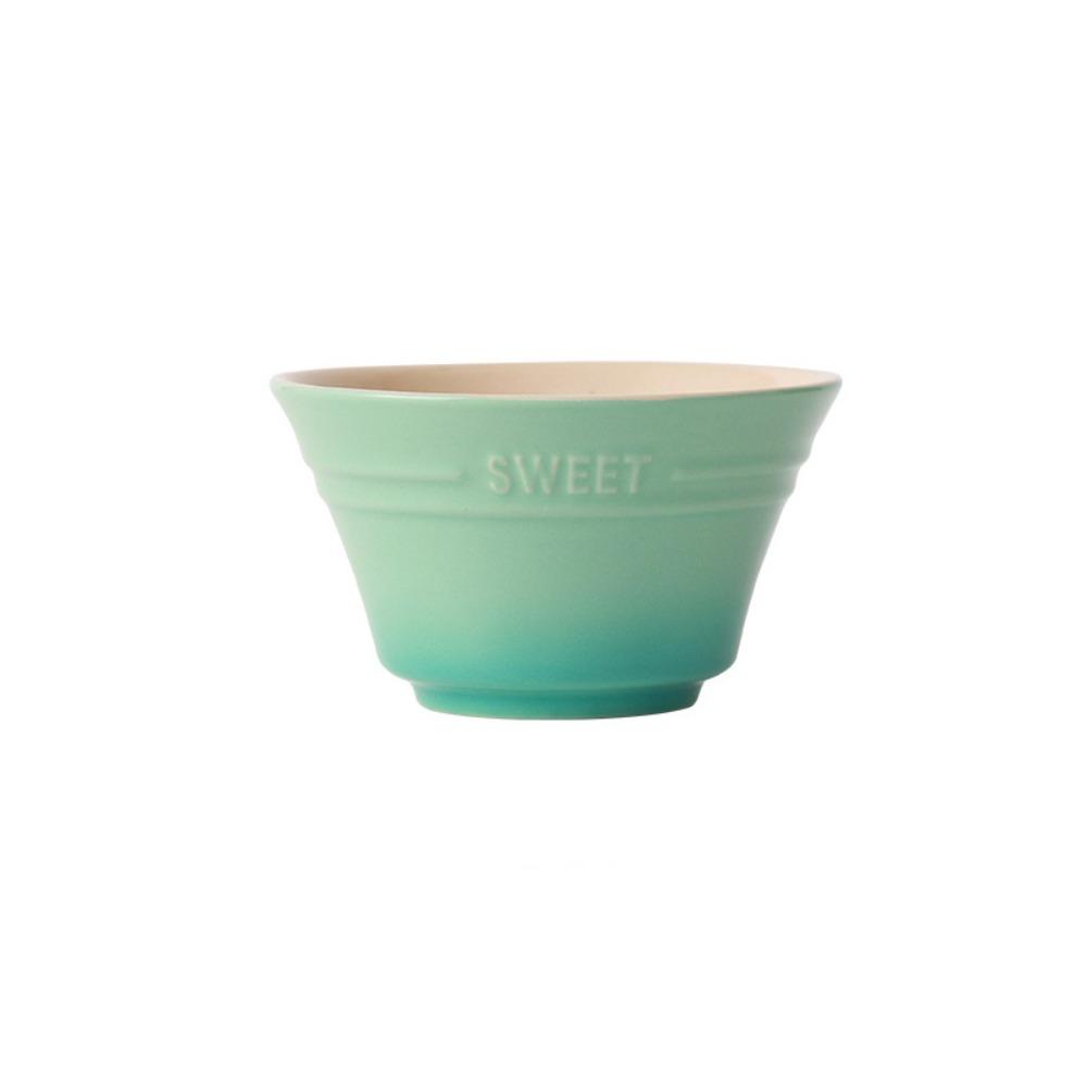 4.5 Inches Gradient Color Ceramic Rice Bowl Nordic Style Dessert Bowl Dining Bowl  Ice Cream