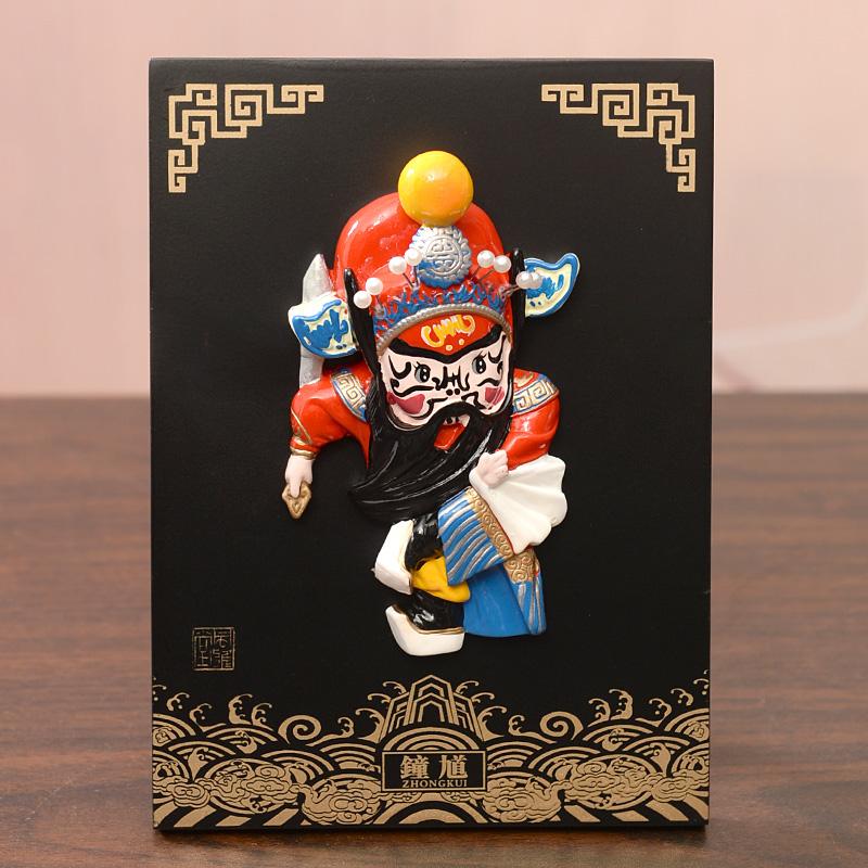 China Traditional Peking Opera Facial Makeup Ornaments Business Gift Souvenirs Home Decor Crafts Wedding Birthday New Year Gift