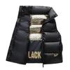 Inverno Caldo Ragazze Ragazzi Foderato in Cotone Dolcevita Coulisse Zip Gilet Piumino Bambino Gilet Termico Abbigliamento Scolastico Bambini Top 5-14 Anni