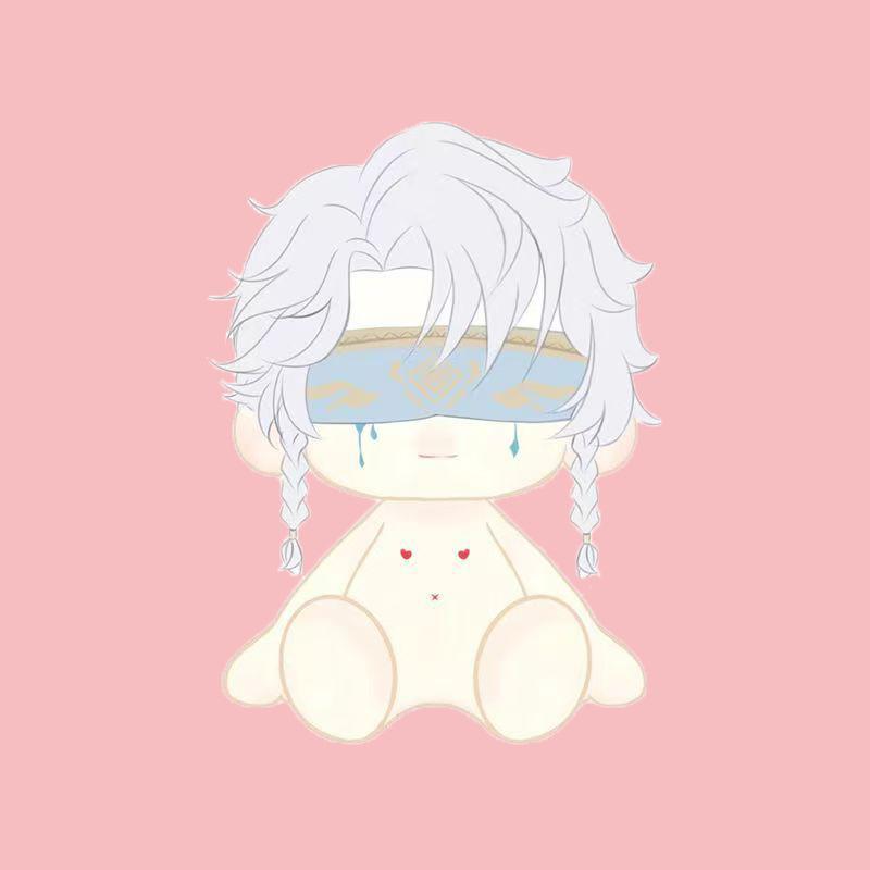 40CM Game Identity V Plush Toys Cosplay Ithaqua Handsome Ear Plushie Doll Dress Up Stuffed Pillow Anime Mascot Christmas Gift