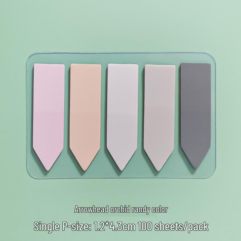Morandi Color Sticky Notes - Reusable Message and Index Stickers for Student Organization