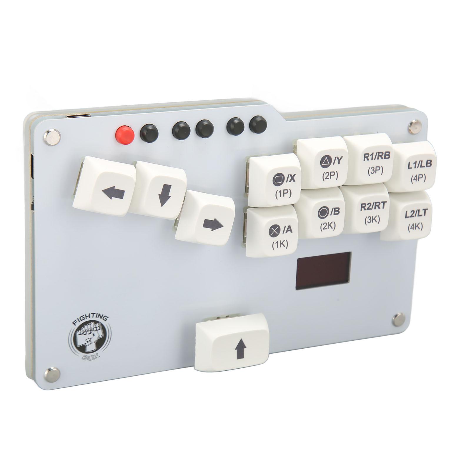 

для клавиатуры Fighting Box для Hitbox WASD GP2040 CE Fightstick Аркадный файтстик с переключателем Cherry MX для PS3