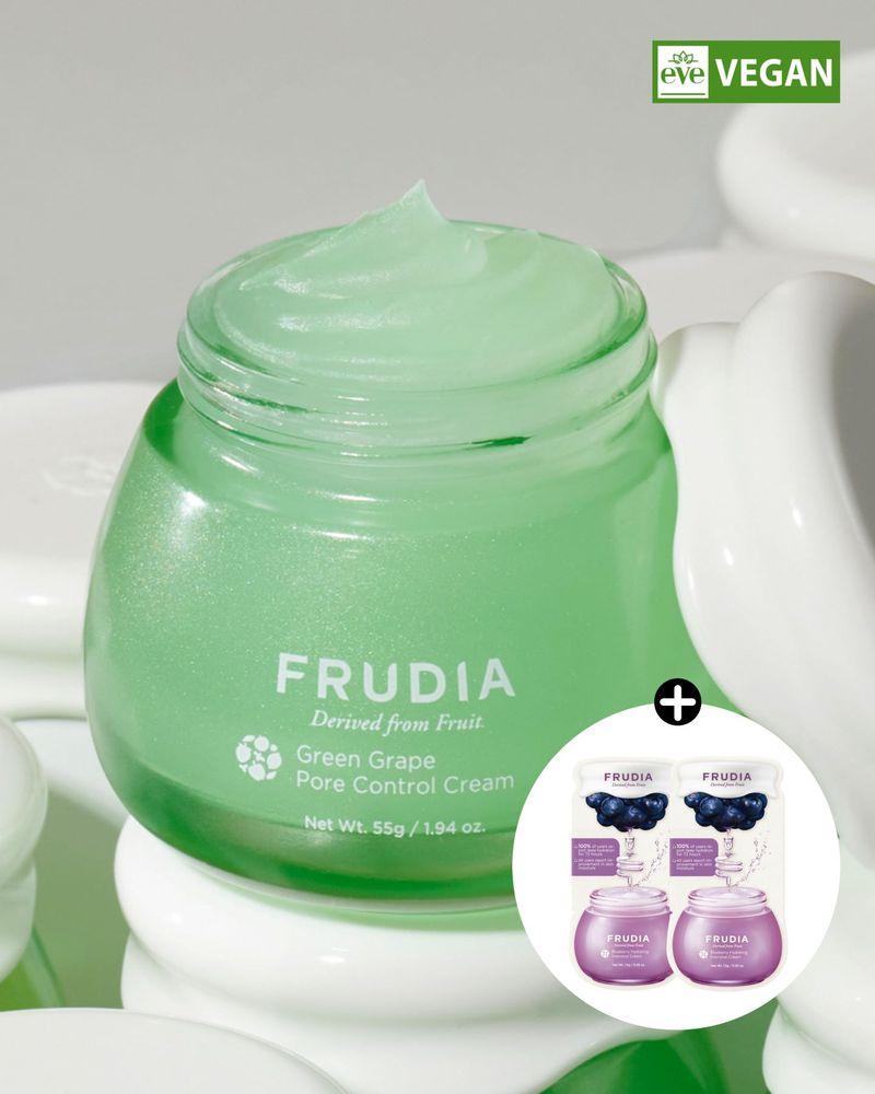 [Pore Clear] Green Grape Pore Control Cream (+3ml Sample Gift)