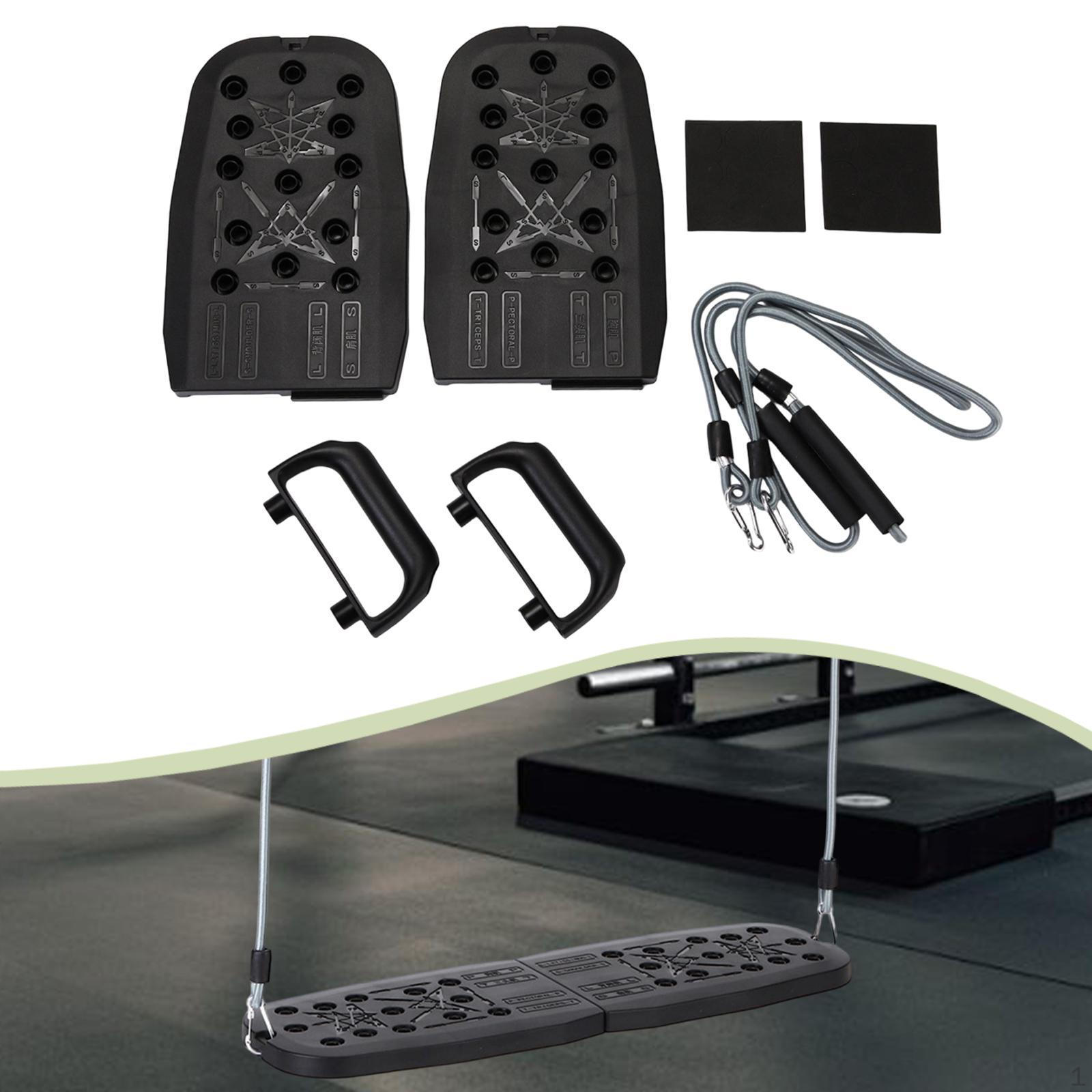 

Push up Training Board Fitness Foldable Chest Muscle Exerciser Pushup Stand